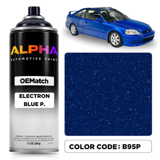Honda Electron Blue Pearl B95P | OEMatch Spray Can