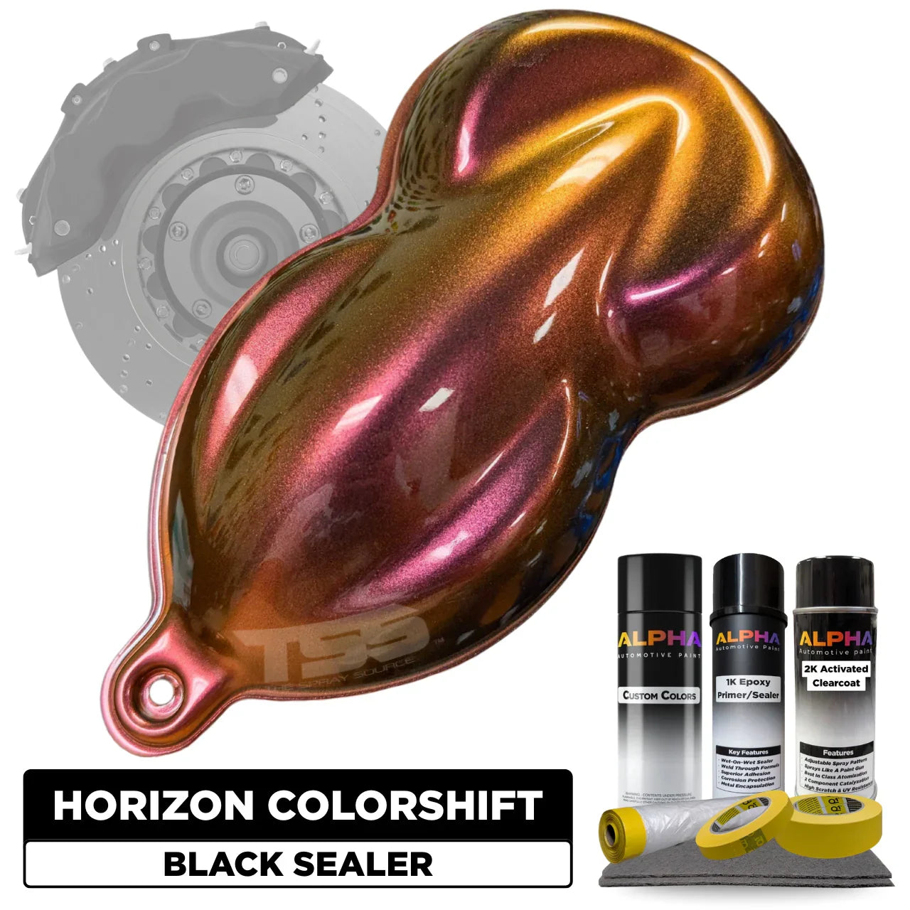 Horizon Colorshift Brake Caliper Paint Kit – The Spray Source