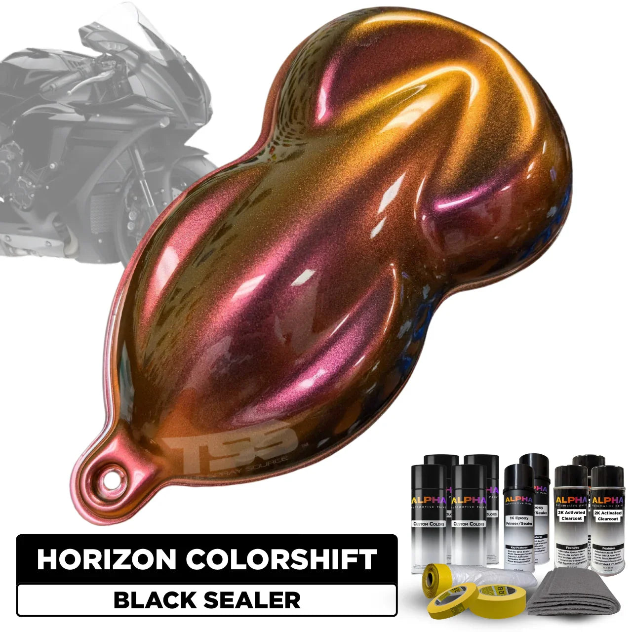 Horizon Colorshift Motorcycle Paint Kit – The Spray Source