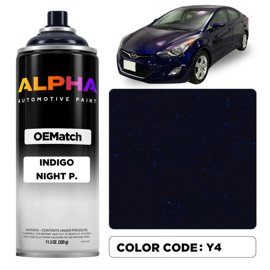 Hyundai Indigo Night Pearl Y4 / Y4U | OEMatch Spray Can