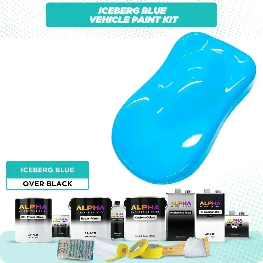 Iceberg Blue Vehicle Paint Kit