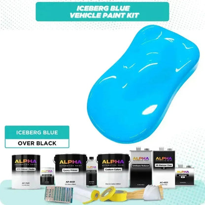 Iceberg Blue Vehicle Paint Kit
