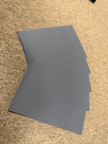 OptiGrit WetDry 600 Grit 5-1/2" x 9" Waterproof Sanding Sheets – (5/pk)
