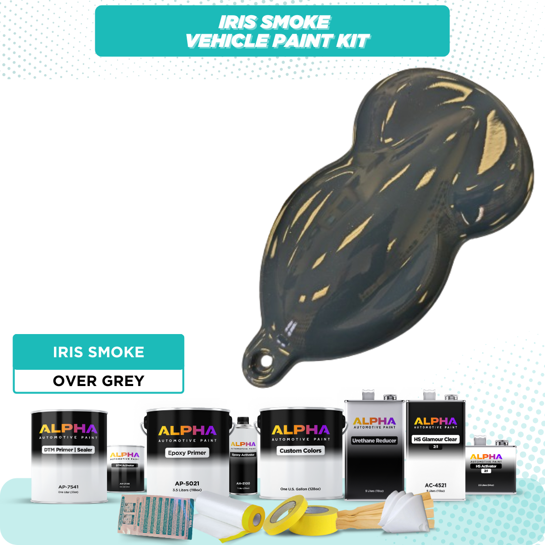 Iris Smoke Car Kit (Grey Ground Coat)