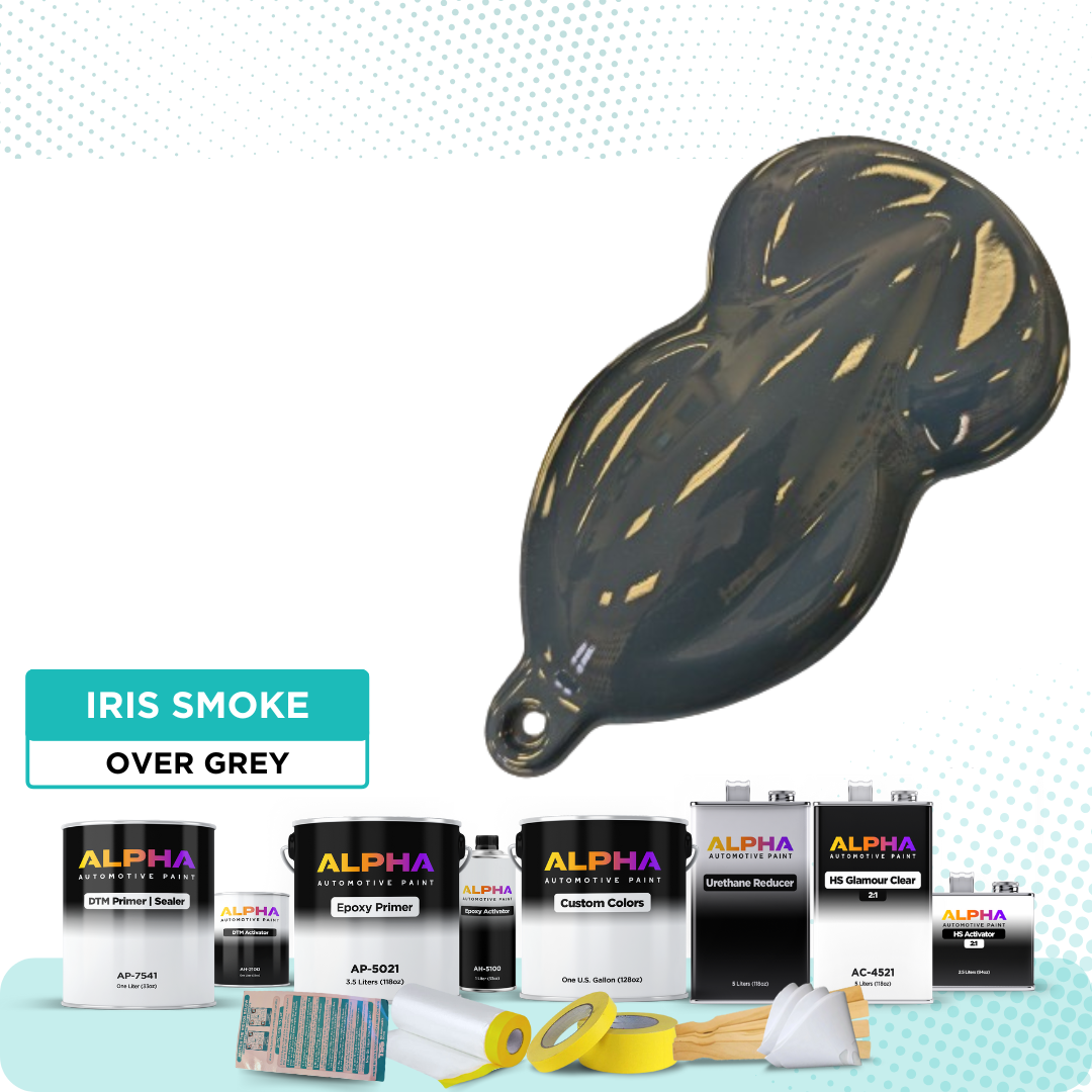 Iris Smoke Vehicle Paint Kit