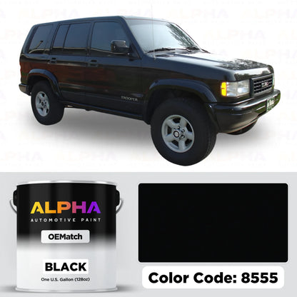 Isuzu Black 8555 / 41-8555 | OEMatch Basecoat