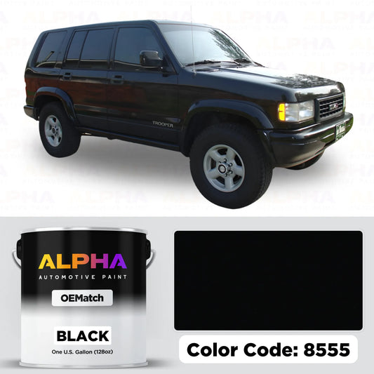 Isuzu Black 8555 / 41-8555 | OEMatch Basecoat