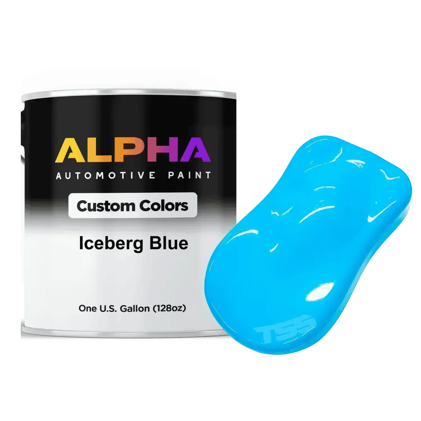 Iceberg Blue Paint Basecoat
