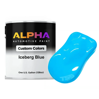 Iceberg Blue Paint Basecoat