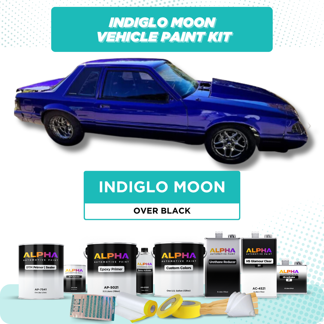 Indiglo Moon Vehicle Paint Kit