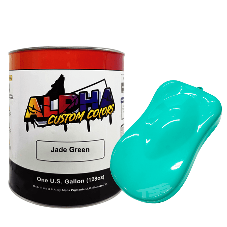 Jade Green Paint Basecoat - The Spray Source - Alpha Pigments