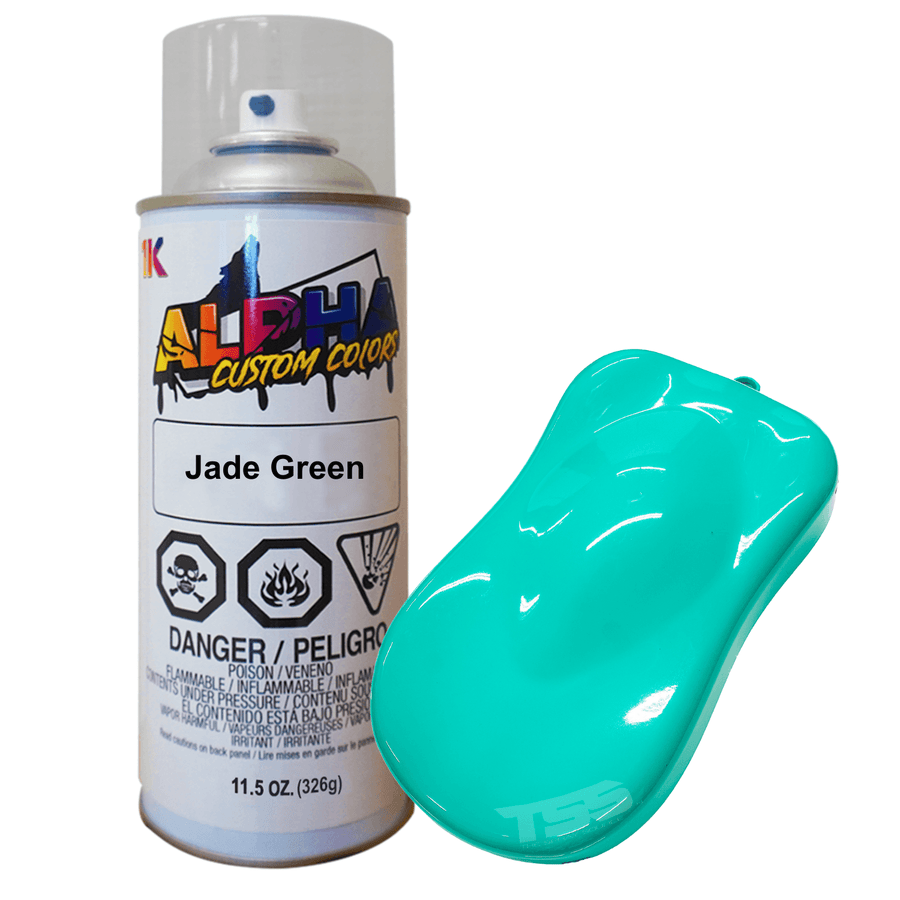 Jade Green Spray Can Midcoat - The Spray Source - Alpha Pigments