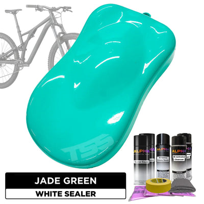 Jade Green Bike Paint Kit