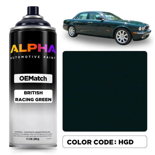 Jaguar British Racing Green HGD | OEMatch Spray Can