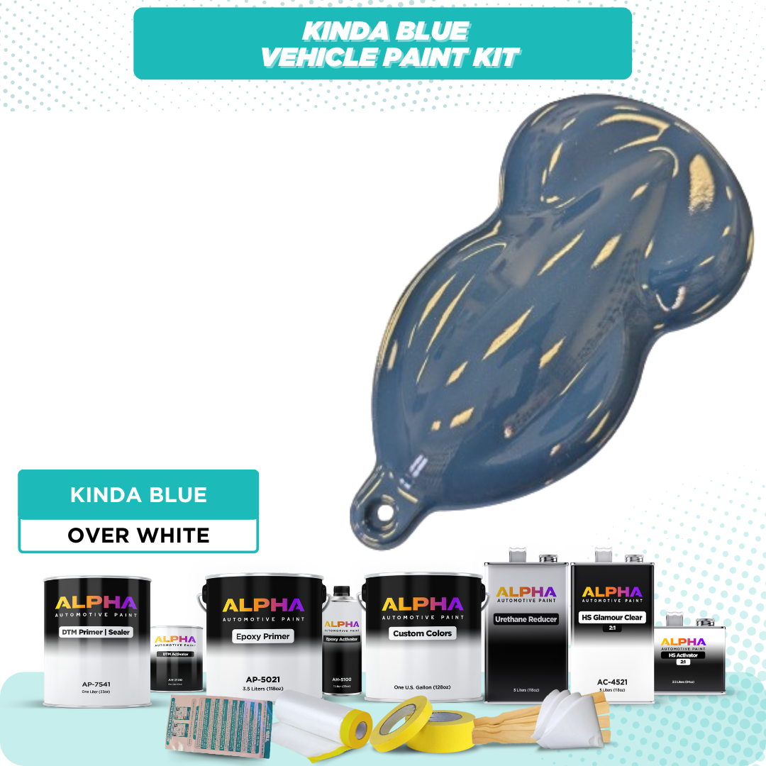 Kinda Blue Vehicle Paint Kit