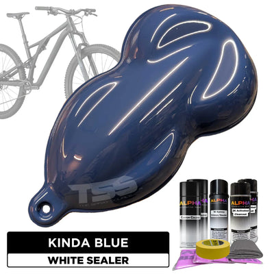 Kinda Blue Bike Paint Kit