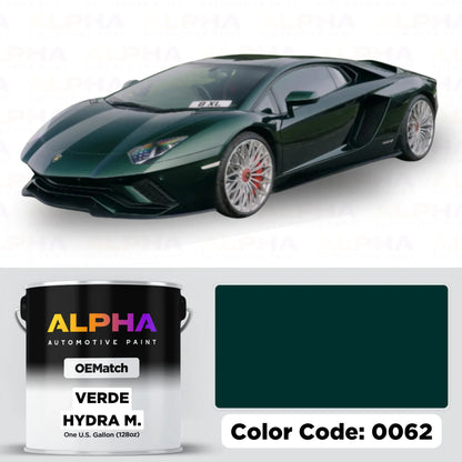 LAMBORGHINI VERDE HYDRA M. 0062 | OEMatch Basecoat