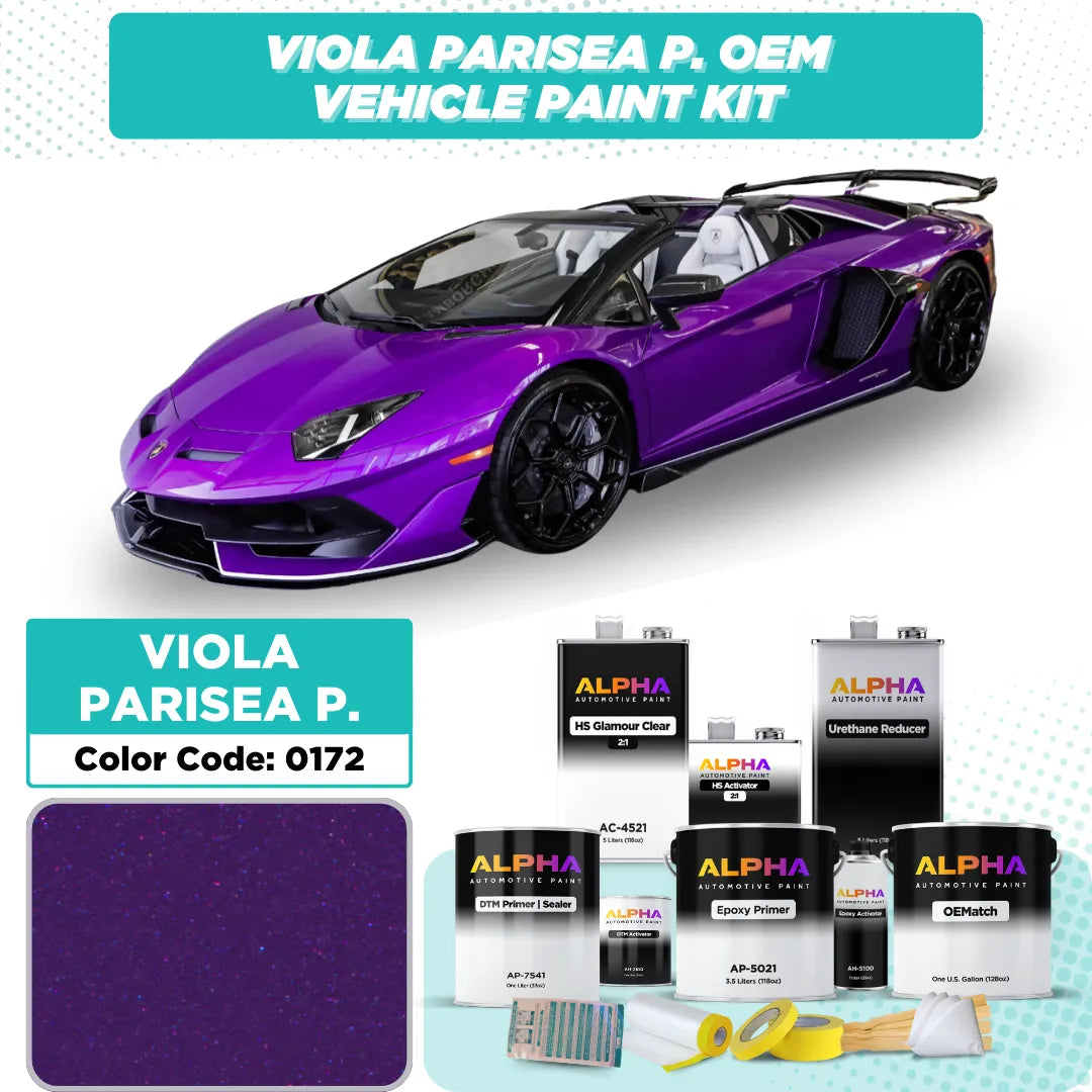 Lamborghini Viola Parisea P. 0172 | OEMatch Vehicle Paint Kit