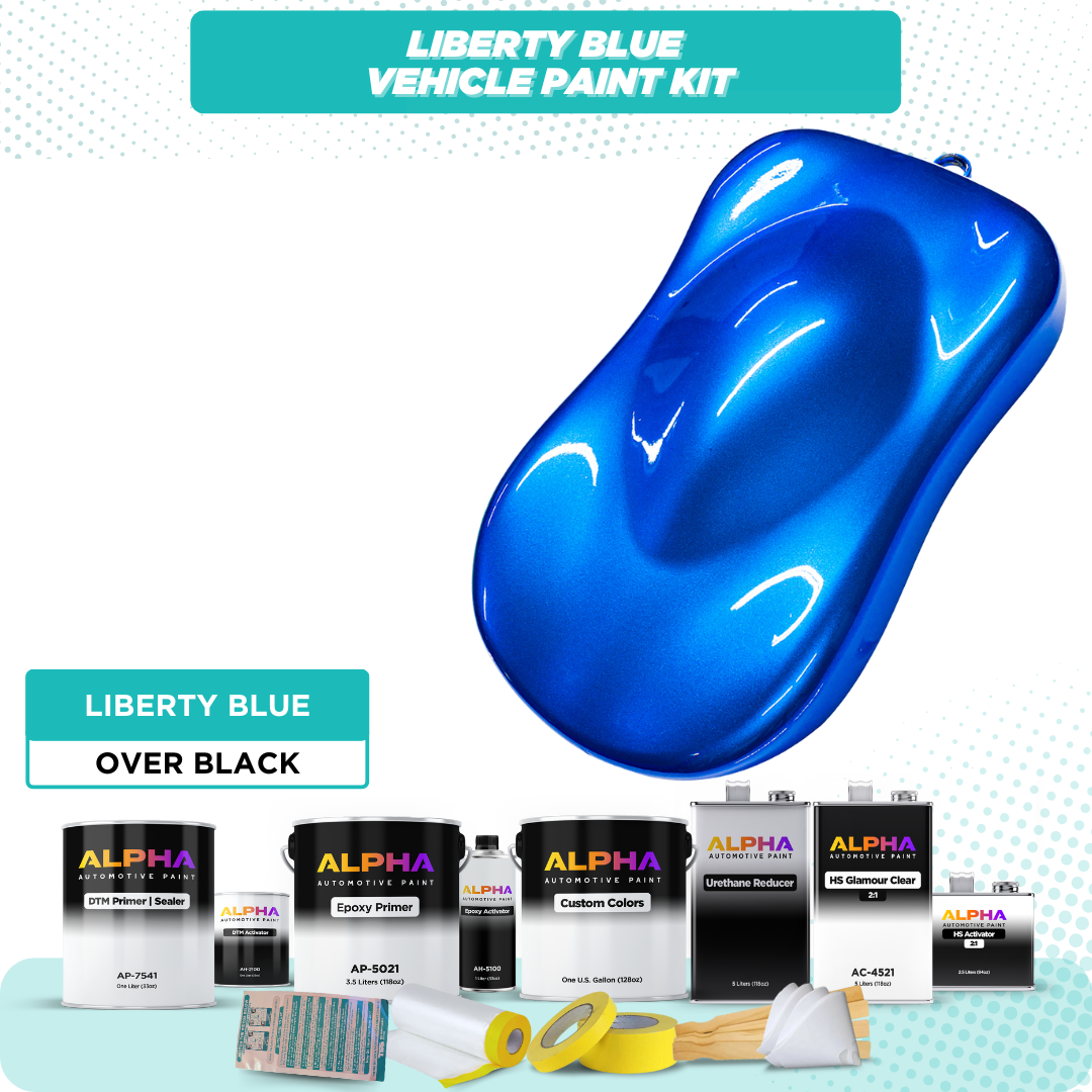 Liberty Blue Vehicle Paint Kit