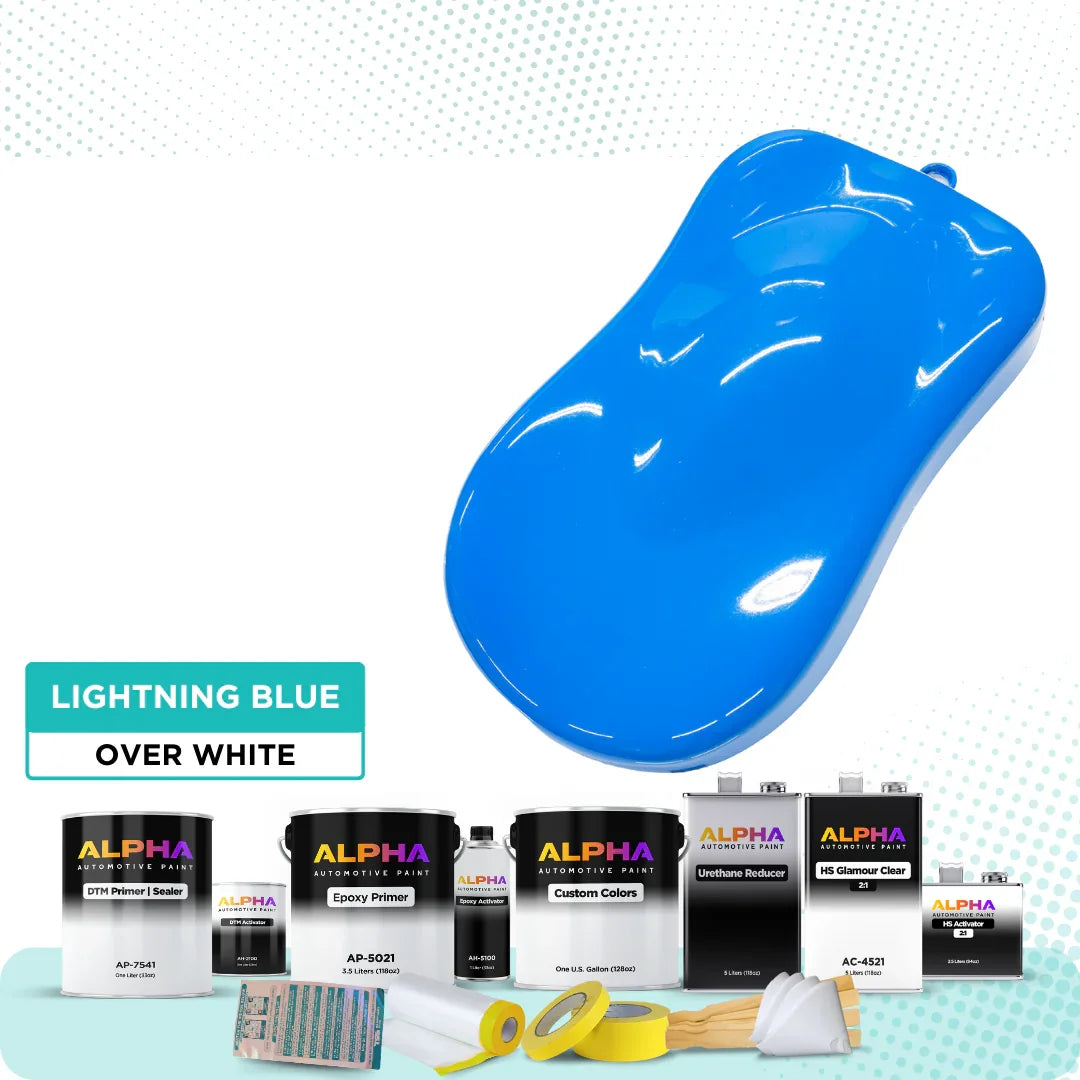 Lightning Blue Vehicle Paint Kit