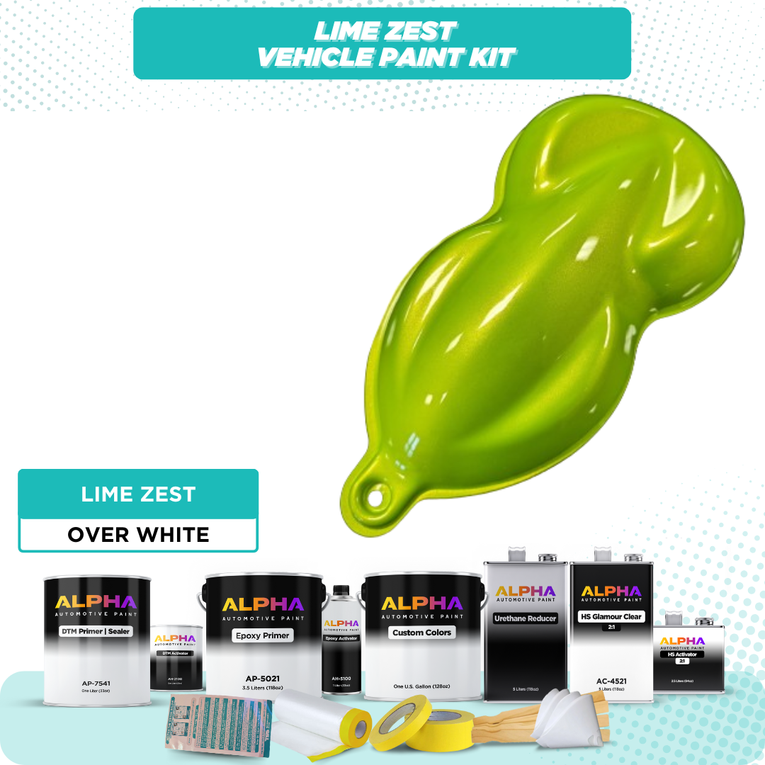 Lime Zest Vehicle Paint Kit