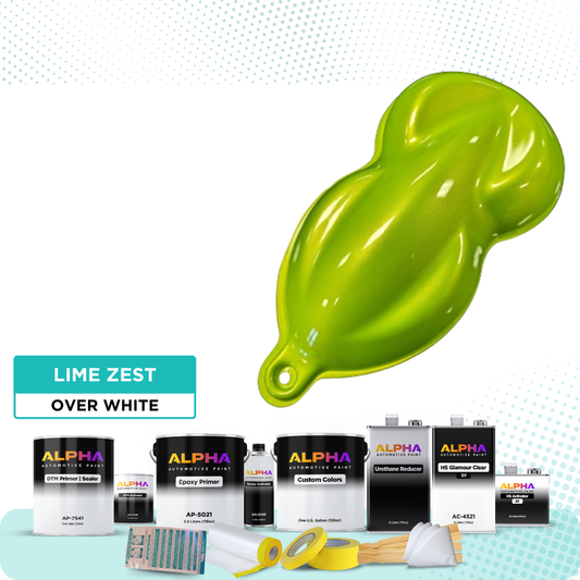 Lime Zest Vehicle Paint Kit