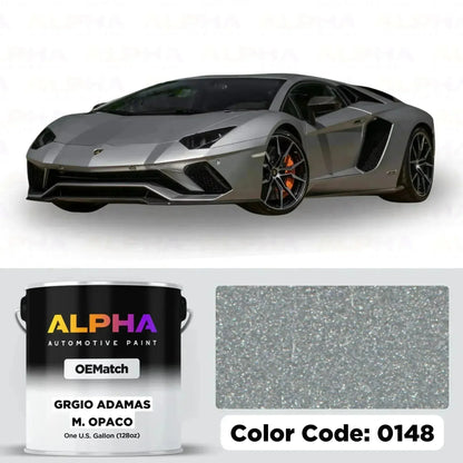 Lamborghini Grigio Adamas Metallic 0148 | OEMatch Basecoat