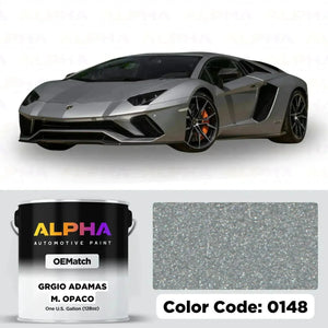 Lamborghini Grigio Adamas Metallic 0148 | OEMatch Basecoat