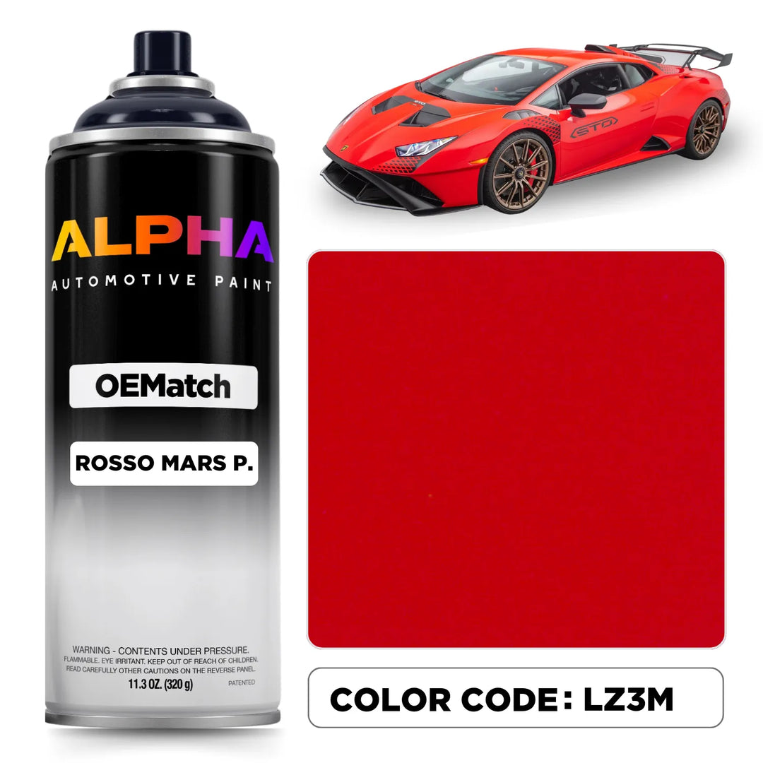 Lamborghini Rosso Mars Pearl LZ3M | OEMatch Spray Can