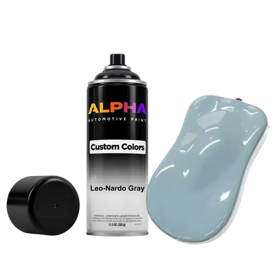 Leo-Nardo Gray Spray Can Midcoat