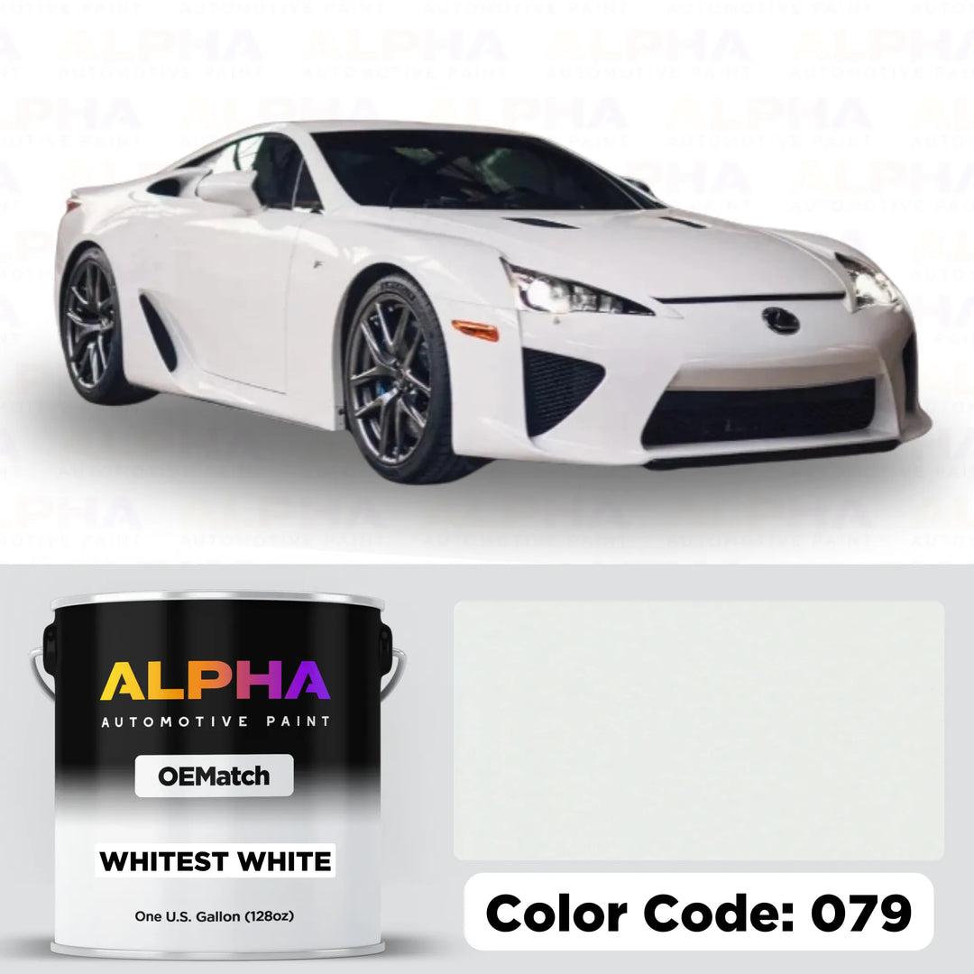 Lexus (LFA) Whitest White 079 | OEMatch Basecoat