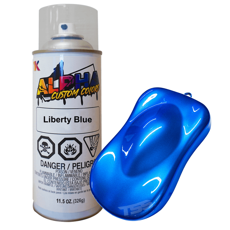 Liberty Blue Spray Can Midcoat - The Spray Source - Alpha Pigments