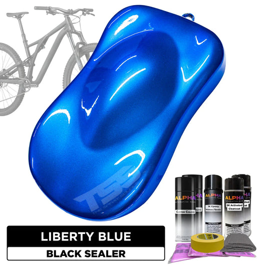 Liberty Blue Bike Paint Kit