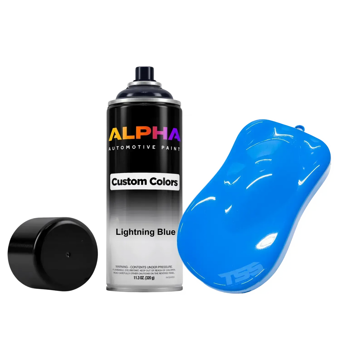 Lightning Blue Bike Paint Kit