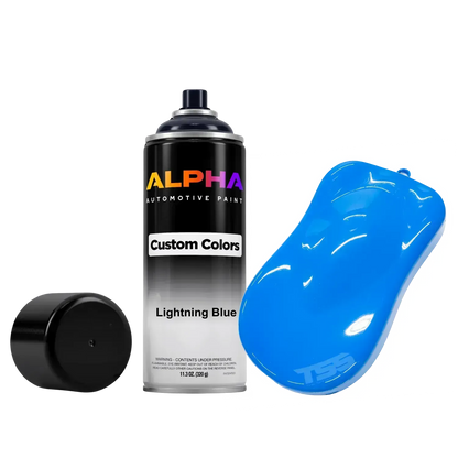 Lightning Blue Bike Paint Kit