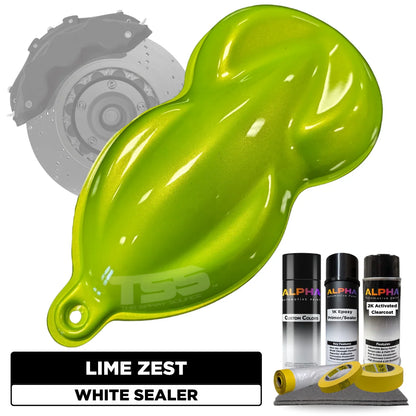 Lime Zest Brake Caliper Paint Kit