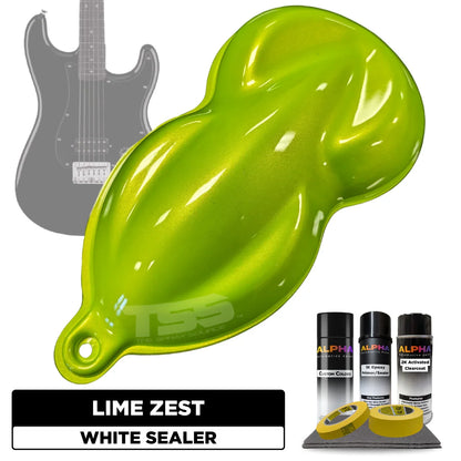 Lime Zest Guitar Paint Kit