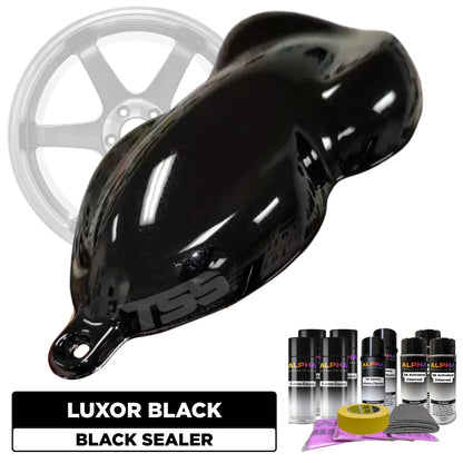 Luxor Black Wheel Paint Kit