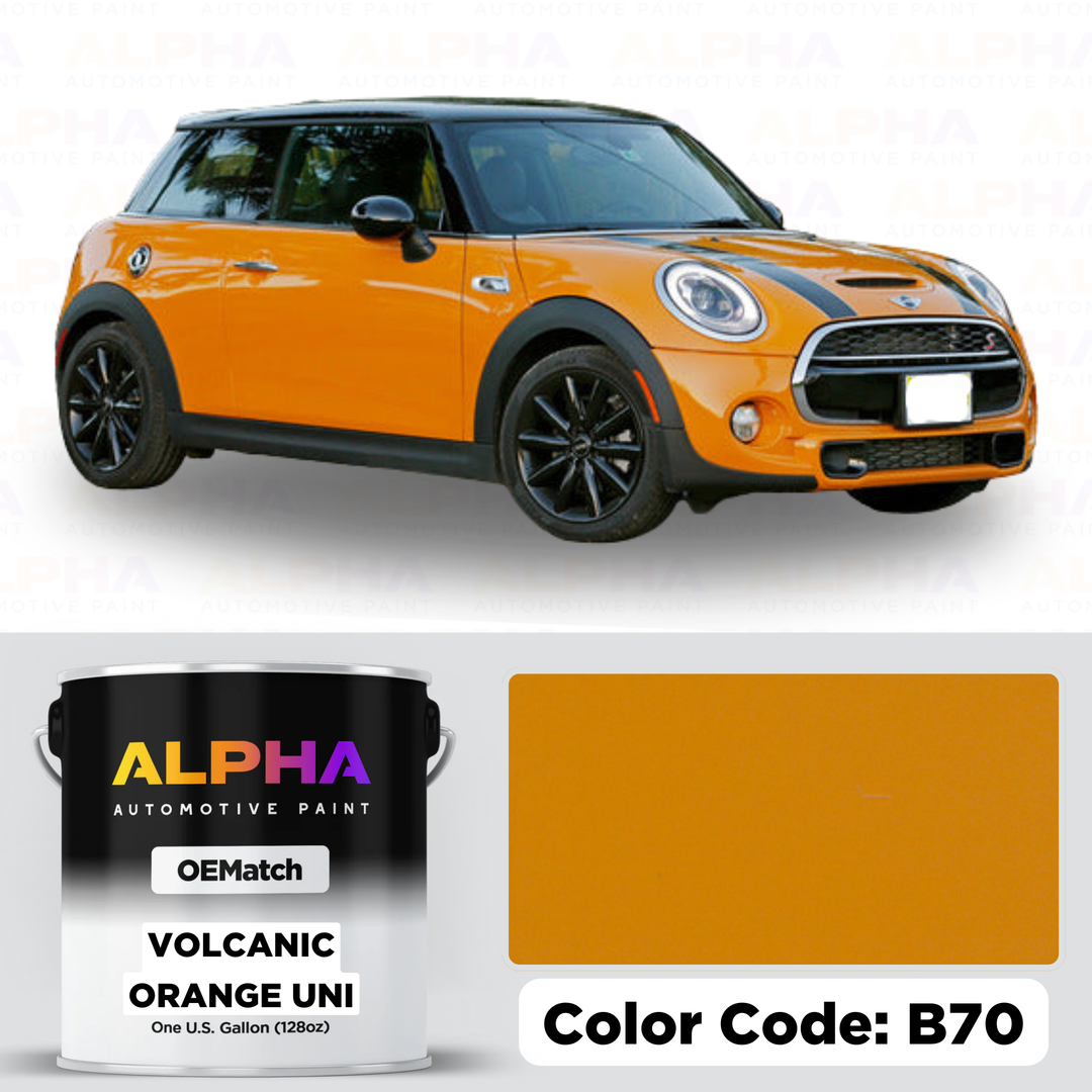 MINI Volcanic Orange Uni B70 | OEMatch Basecoat