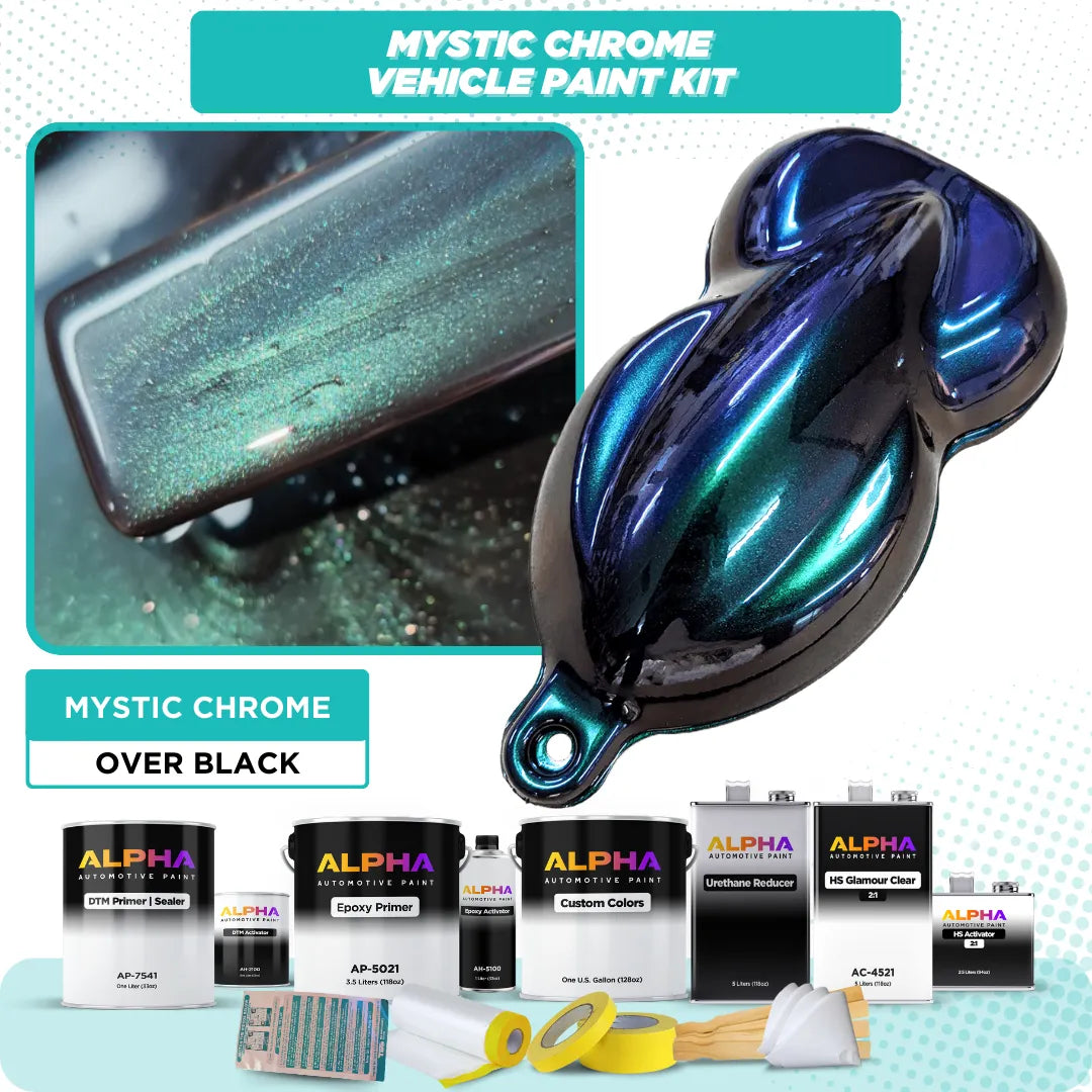 Mystic Chrome Alpha Custom Color Vehicle Paint Kit