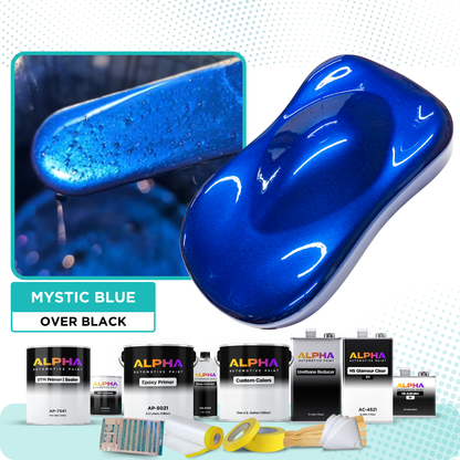 Mystic Blue Vehicle Paint Kit