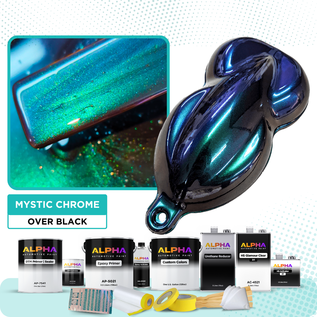 Mystic Chrome Alpha Custom Color Vehicle Paint Kit