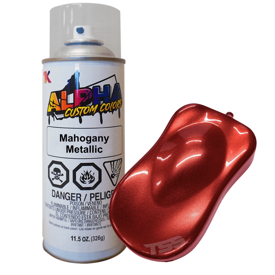 Mahogany Metallic Spray Can Midcoat - The Spray Source - Alpha Pigments