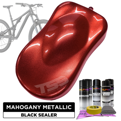 Mahogany Metallic Bike Paint Kit