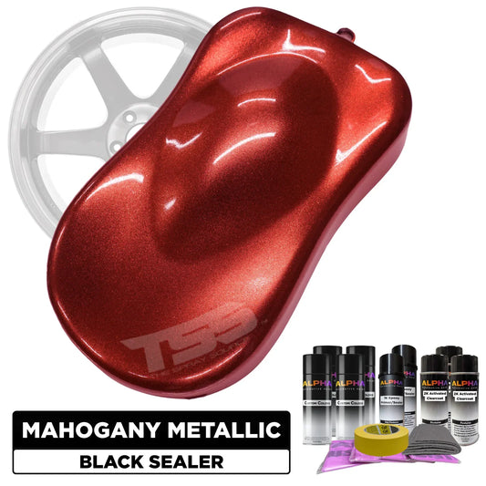Mahogany Metallic Wheel Paint Kit