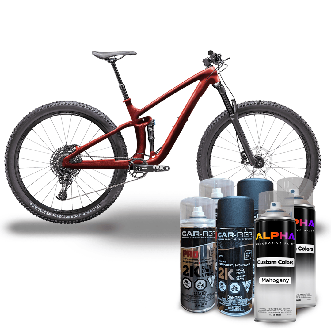 Mahogany Metallic Bike Paint Kit