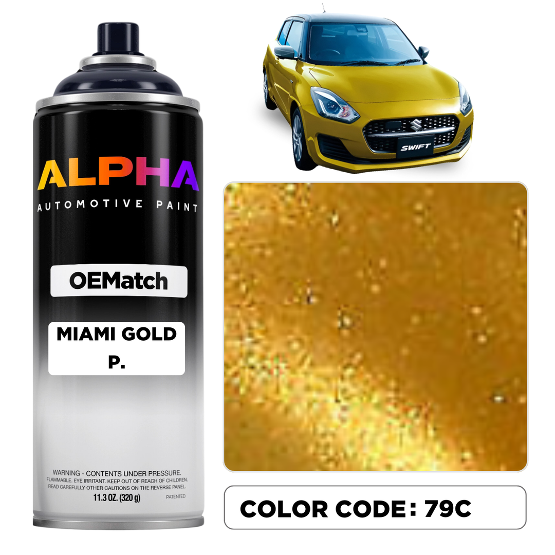 Maruti Miami Gold Pearl 79C | OEMatch Spray Can