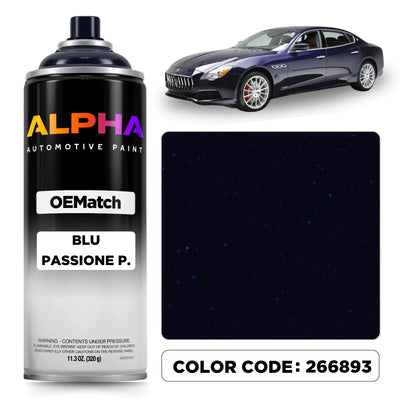 Maserati Blu Passione Pearl 266893 | OEMatch Spray Can