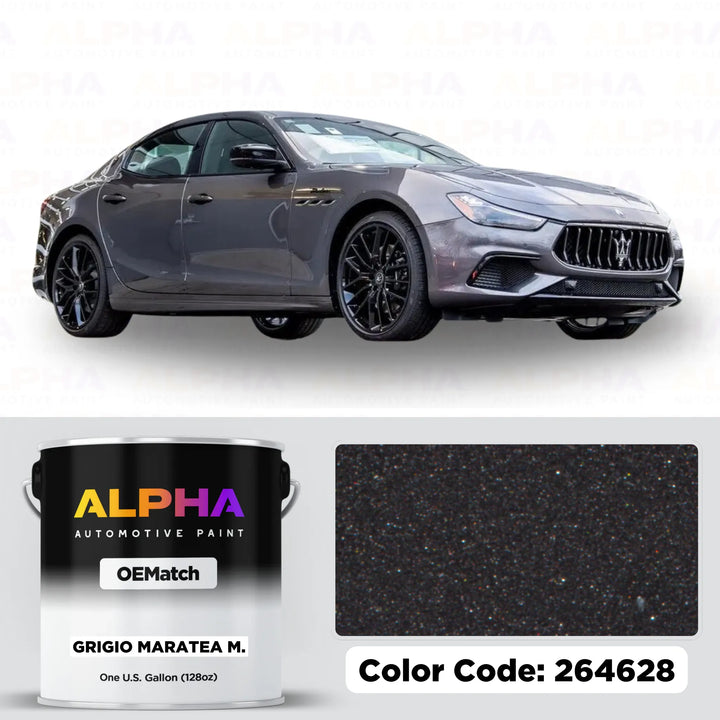 Maserati Grigio Maratea Metallic 264628 | OEMatch Basecoat