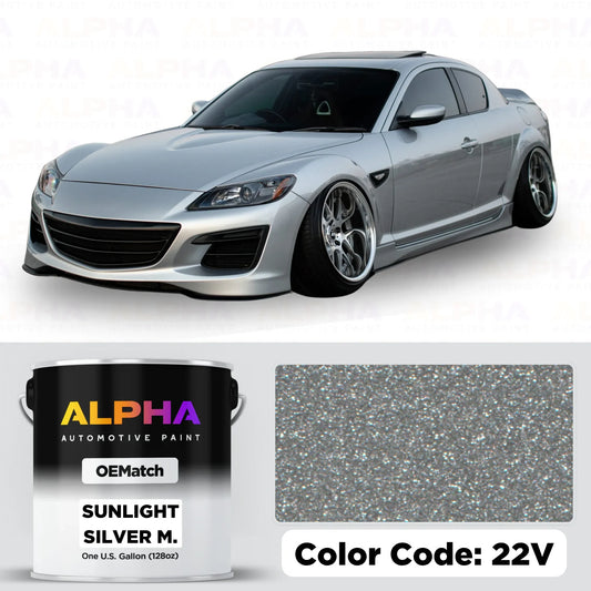 Mazda Sunlight Silver Metallic 22V | OEMatch Basecoat